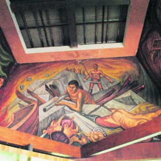 Aseguran protección a mural de Guillermo Chávez Vega