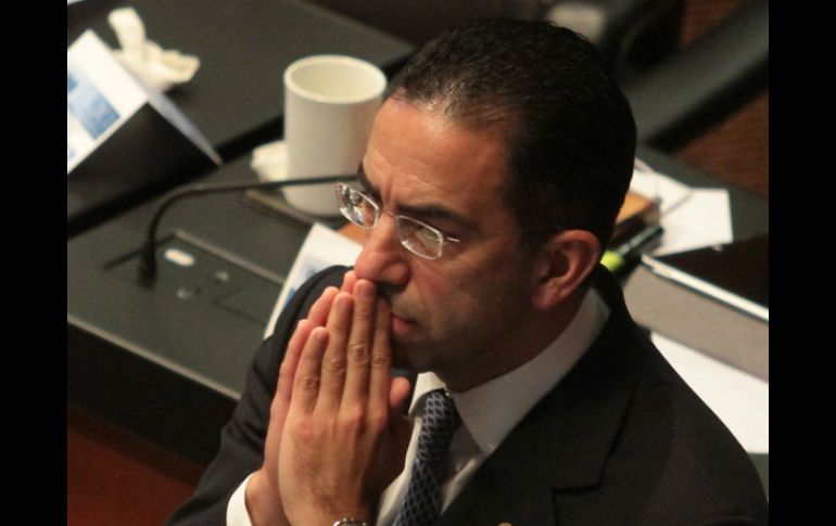 El senador también reprueba que el grupo de Madero no haya permitido que Margarita Zavala obtuviera una diputación plurinominal. NTX / ARCHIVO