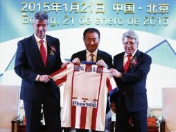 El Grupo Wanda financia un programa que lleva a jóvenes futbolistas chinos a desarrollarse en España. EFE / R. de la Peña