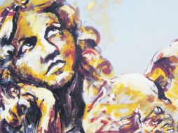 La muestra incluye óleos, acrílicos, tintas y cuatro dibujos sobre papel. ESPECIAL / Teresa Loza