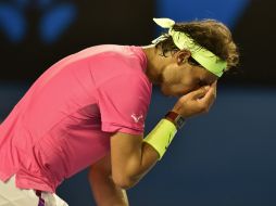 Atribuye sus molestias físicas al duro entrenamiento que ha llevado para volver a punto. AFP / P. Crock