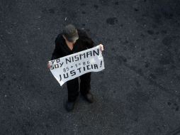 Una encuesta a los ciudadanos argentinos, revela que el 70 por ciento de los consultados cree que Alberto Nisman fue asesinado. AFP / M. Failla