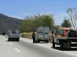 El accidente ocurrió a la altura del kilómetro 73 de la autopista. EL INFORMADOR / ARCHIVO