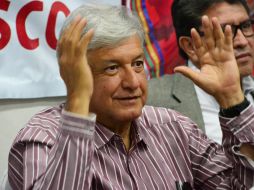 López Obrador sólo tiene autorizado hacer la concentración en la Plaza de la Democracia. EL INFORMADOR / ARCHIVO