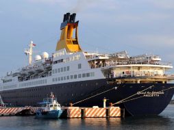 El crucero en el que viaja le cobra alrededor de 164 mil dólares anuales. NTX / ARCHIVO