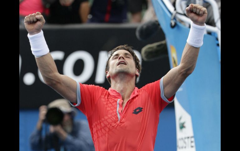 Ferrer se tomó dos horas y 25 minutos para derrotar a Stakhovsky. EFE / N. Shretstha