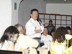 Carlos Navarrete realizó una visita en Jalisco. TWITTER / @Navarretecarlos