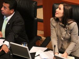 Este jueves, un programa radiofónico comentó la eventual salida de la actriz del PRD. NTX / ARCHIVO