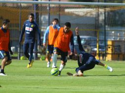 El técnico del América trabaja día a día buscando que la competencia interna sea lo más similar posible a un partido oficial. TWITTER / @CF_America