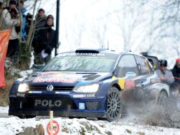 El francés de Volkswagen ahora es el número uno en la competencia. AFP / J. P. Clatot