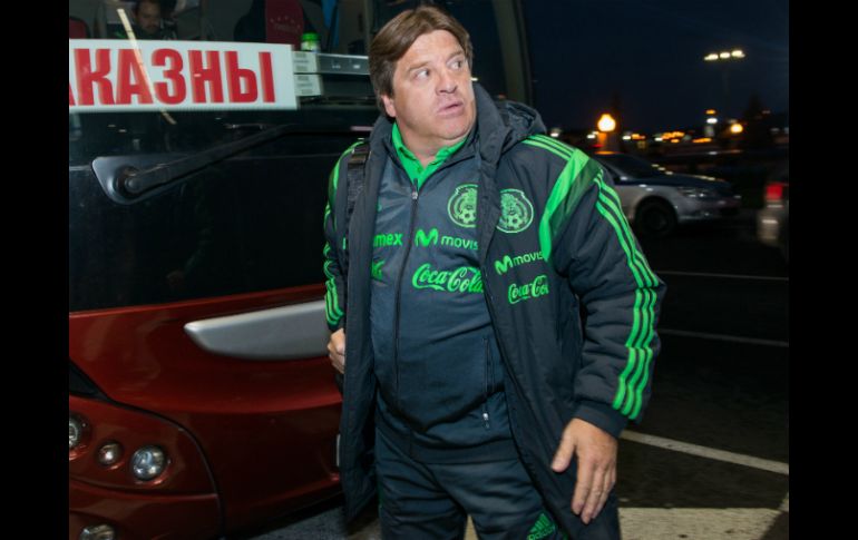 Herrera llevó a México a octavos de final en la Copa del Mundo 2014. MEXSPORT / ARCHIVO