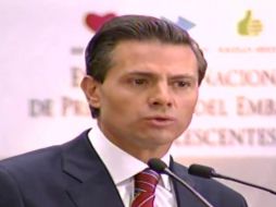 El Presidente convocó a padres de familia y funcionarios a apoyar a los jóvenes para lograr una vida plena. YOUTUBE / Gobierno de la República