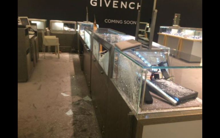 Hasta el momento se desconoce el monto de lo robado. TWITTER / @AdrianRubalcava