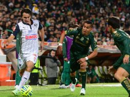 Con esta victoria, Santos Laguna logra su primer punto de la campaña; Rayados se quedó con tres unidades. MEXSPORT / R. Acosta