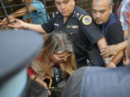 El testimonio de la ex esposa del fiscal, Sandra Arroyo Salgado, son claves para aclarar cabos sueltos en el caso. AFP / A. Pagni