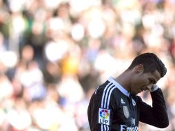 Cristiano Ronaldo salió expulsado al minuto 82 EFE /