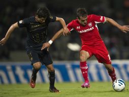 En su último enfrentamiento, en el Apertura 2014, el Toluca se impuso por 2-1 a los felinos. MEXSPORT / ARCHIVO
