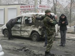 Ataque con cohetes en Mariúpol deja 15 muertos: Ucrania. EFE / S. Vaganov