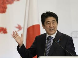 Abe tiene previsto aparecer en un programa para explicar las medidas ante las exigencias del grupo Estado Islámico. AP / ARCHIVO