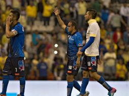 Para Puebla, el punto ganado es de oro en su lucha contra el descenso. MEXSPORT / J. Ramírez