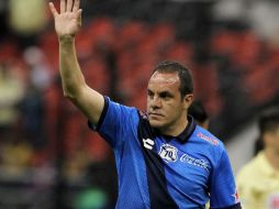 Blanco señala que el partido contra el América pudo hacer sido su último en el estadio Azteca. SUN / C. Mejía