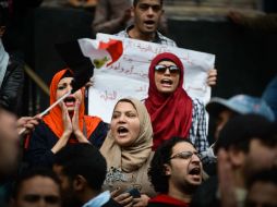 Según las autoridades, los manifestantes abrieron fuego contra las fuerzas de seguridad. AFP / M. El-Shahed