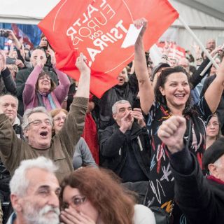 Partido izquierdista, cerca de mayoría absoluta en Grecia