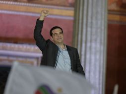La izquierdista Syriza es liderada por Alexis Tsipras. AFP / L. Gouliamaki