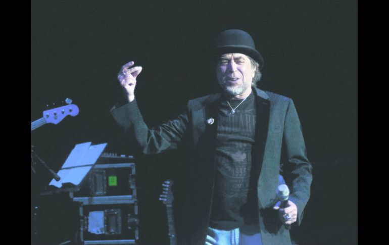 Joaquín Sabina. El cantante le da nueva vida a '500 noches para una crisis'. NTX / E. JARAMILLO