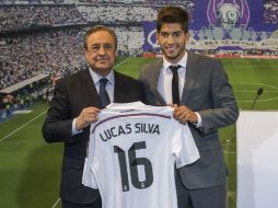 Lucas se mostró agradecido con los que han permitido su llegada al Real Madrid. AP / A. Kudacki