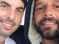 '#AmistadPoderosa. #friendship #buddy #transformation', escribe Ricky en la imagen. INSTAGRAM / ricky_martin