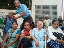 Los manifestantes aseguran que ya no soportarán más las condiciones de pobreza en la que se encuentran. SUN /