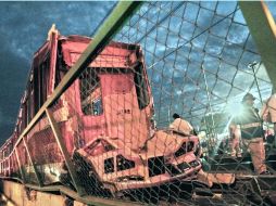 El choque fue entre dos convoyes que se encontraron de frente. EL INFORMADOR / E. Barrera