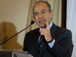 Calderón Hinojosa asentó que analiza la posibilidad de abandonar el PAN y la intención de hacer un nuevo partido. AFP / F. Parra