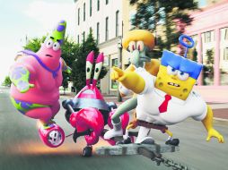 'Bob Esponja, un héroe fuera del agua'. Las voces pricipales son dobladas por los mismos actores que participan en la serie. ESPECIAL / Paramount Pictures