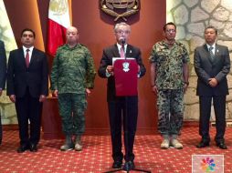 Jara aclara que el Grupo de Coordinación Michoacán estará en coordinación con el gobierno. TWITTER / @SJara_gobmich