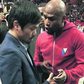 Se encuentran Pacquiao y 'Money'
