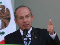 El ex presidente, Felipe Calderón, asegura que Juan Molinar Horcasitas miente. EL INFORMADOR / ARCHIVO