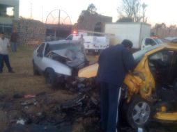 Se solicitó la presencia de la Fiscalía para establecer las causas del hecho vial. ESPECIAL / Cruz Roja