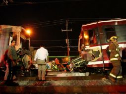 El pasado lunes dos trenes chocaron antes de llegar a Periférico Norte. EL INFORMADOR / ARCHIVO