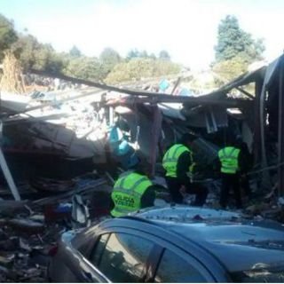 Gendarmería participa en labores de rescate en hospital de Cuajimalpa
