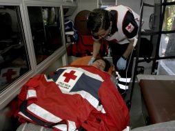 Los pacientes del Hospital Materno Infantil de Cuajimalpa son trasladados y atendidos en otros nosocomios. EFE / G. Durán