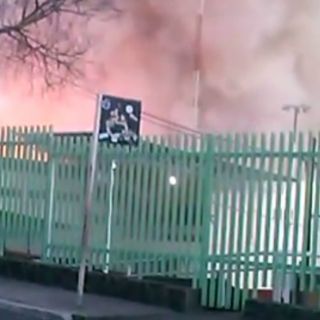 Difunden video del momento de la explosión del hospital de Cuajimalpa