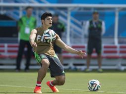 El delantero mexicano (mundialista en Brasil 2014), Alan Pulido, afirmó que lo contrataron en Grecia. MEXSPORT / O. Martínez