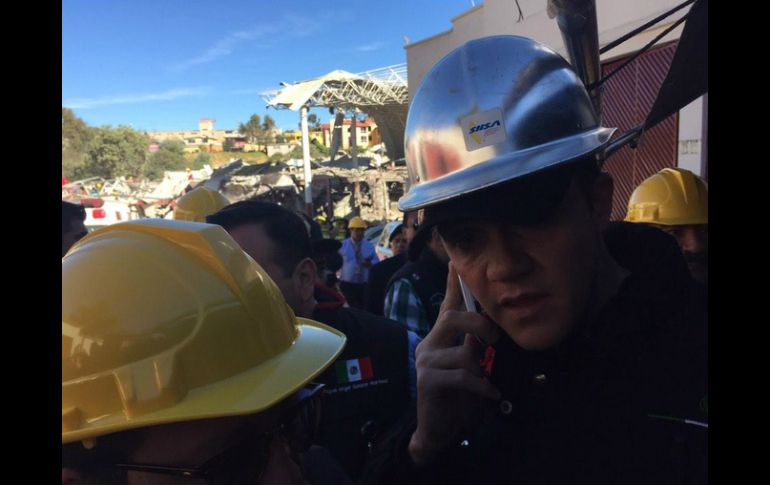 El mandatario dejaría el cargo este 30 de enero para participar en el proceso interno del PRI. TWITTER / @AdrianRubalcava