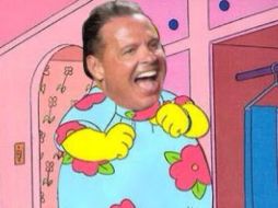 Usuarios comparan a Luis Miguel con Homero Simpson. TWITTER / @Ray_thetraveler