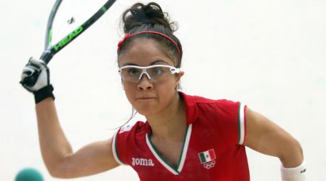 La racquetbolista buscará el pase tanto en singles como en dobles para Toronto 2015. EL INFORMADOR / ARCHIVO