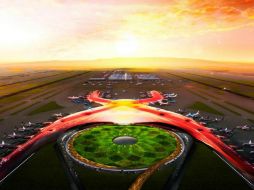 El nuevo aeropuerto es uno de los pocos proyectos que no se verán afectados por el recorte al gasto público. TWITTER / @SCT_mx