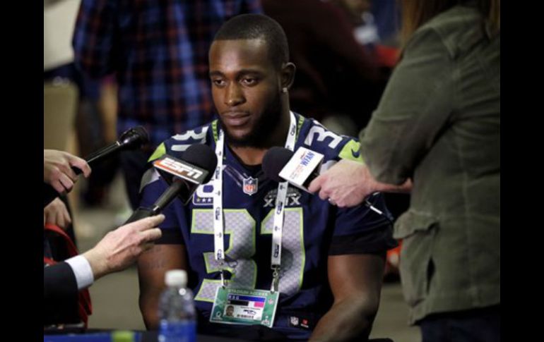 Durante la práctica de este viernes, Kam Chacellor sufre una lesión en la rodilla. AP / ARCHIVO