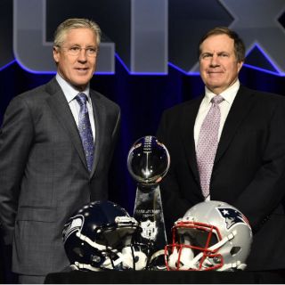 Carroll y Belichick intercambian elogios antes del Super Bowl